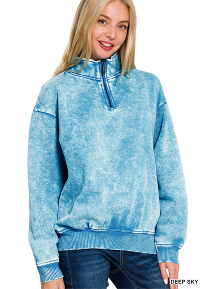Adeline Zip Pullover