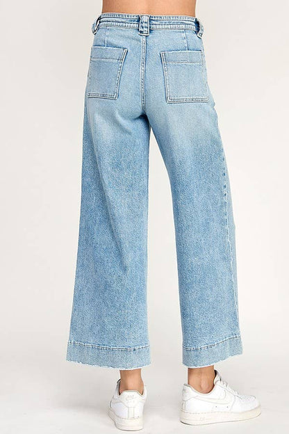 Soft Touch High Rise Wide Leg Trouser