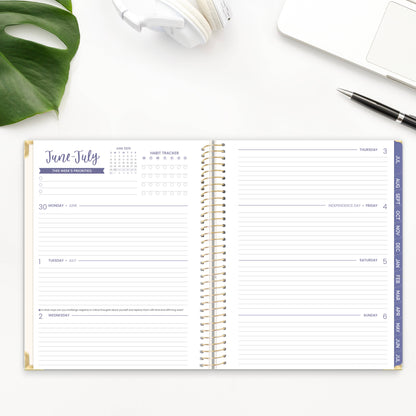 2025-26 Academic Hard Cover Planners 8.5x11 - Choose Design
