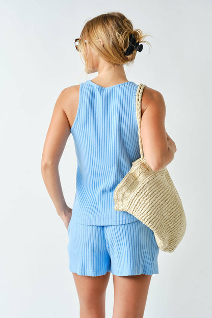 Softcore Ribbed Lounge Tank Top
