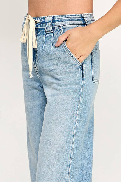 Soft Touch High Rise Wide Leg Trouser