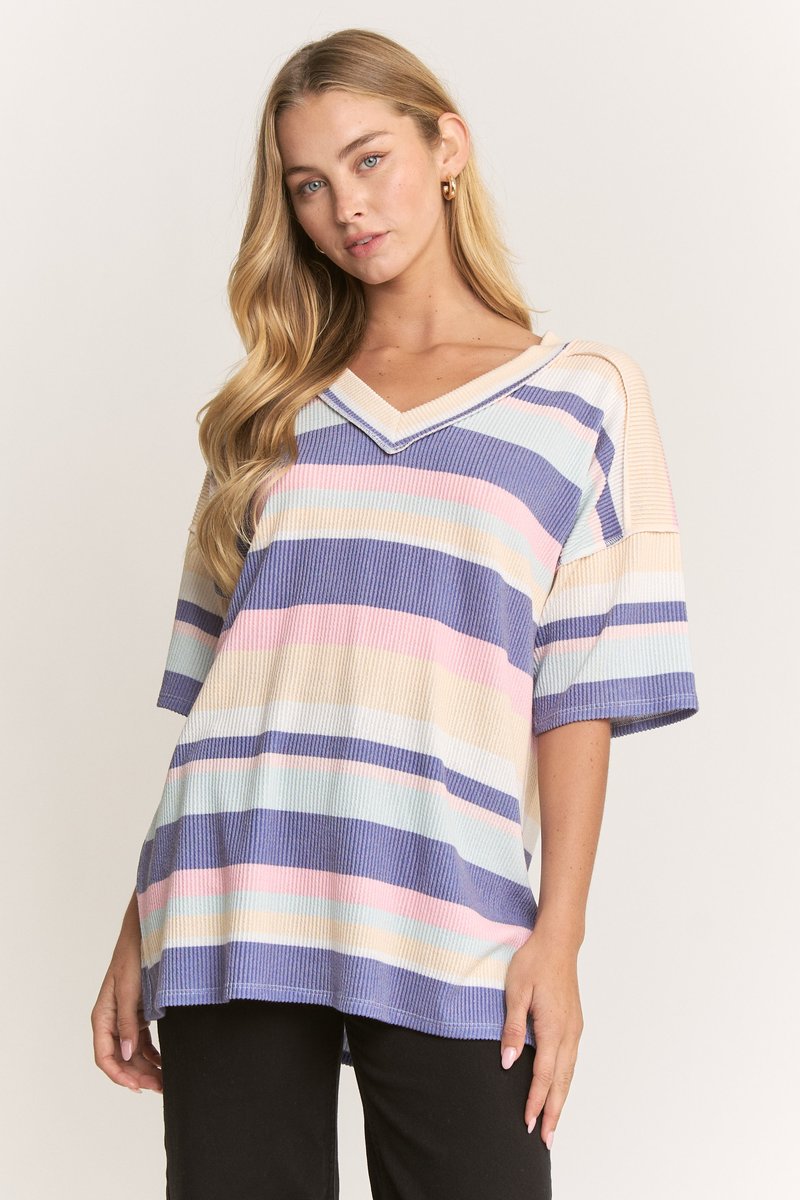 Spring Striped Top