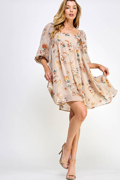Penelope Print Dress
