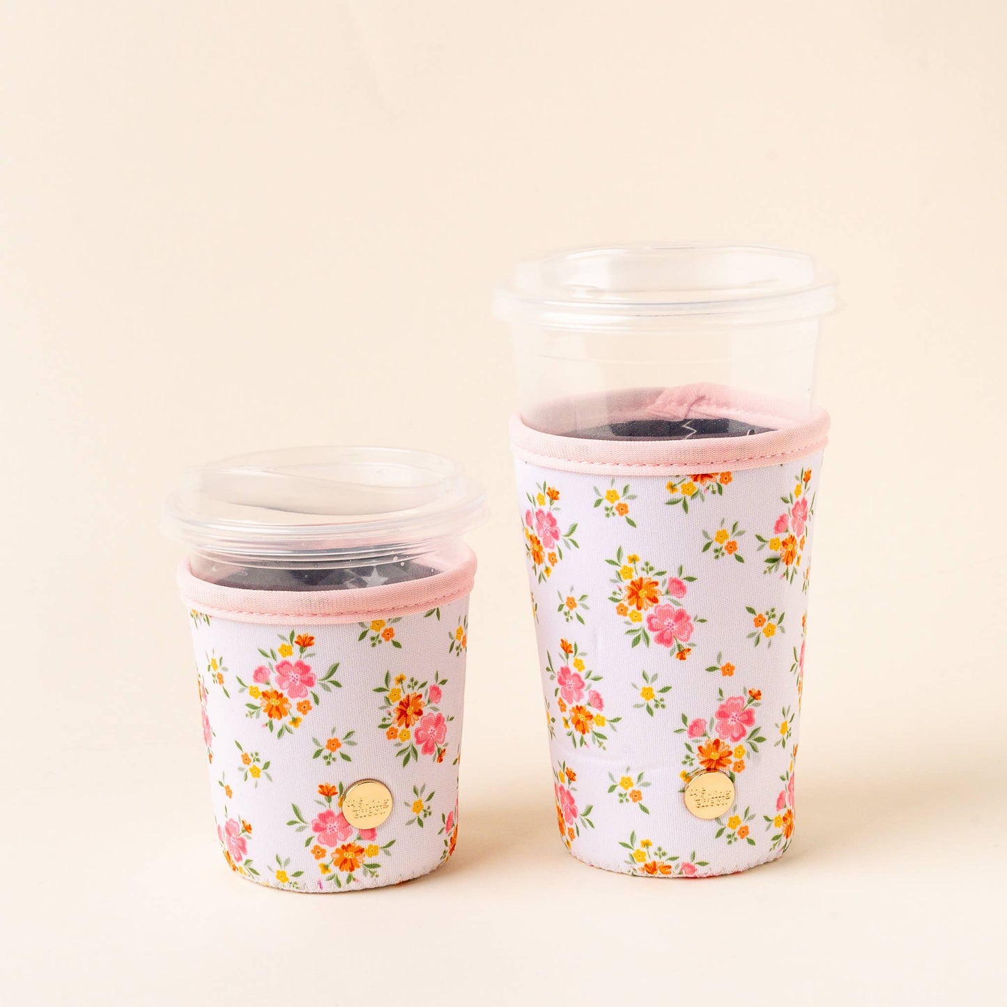 Sip Savvy Drink Sleeve-Endless Daydream Cream Large