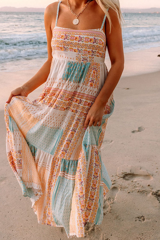 Floral Boho Maxi Dress