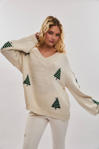 CHUNKY KNIT SWEATER TOP