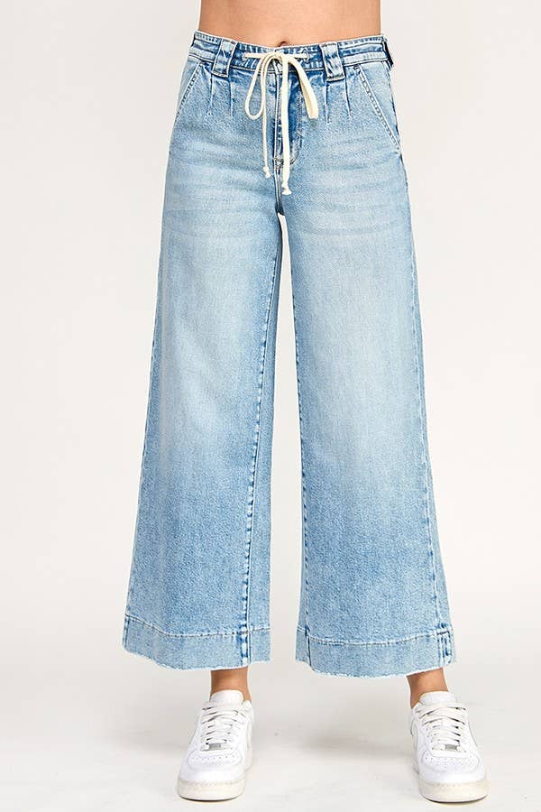 Soft Touch High Rise Wide Leg Trouser