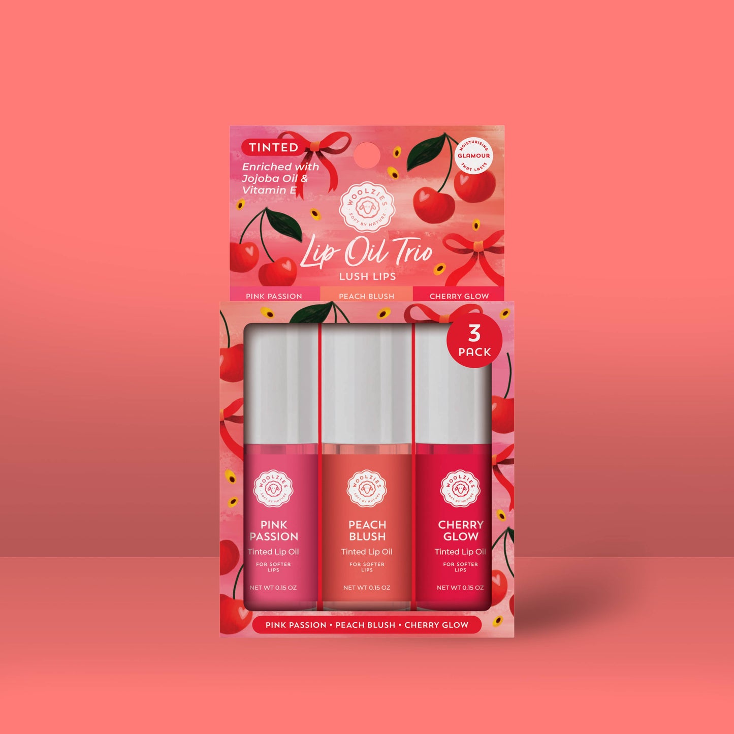 Tinted Lip Oil Trio - Lush Lips