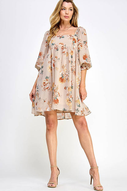 Penelope Print Dress