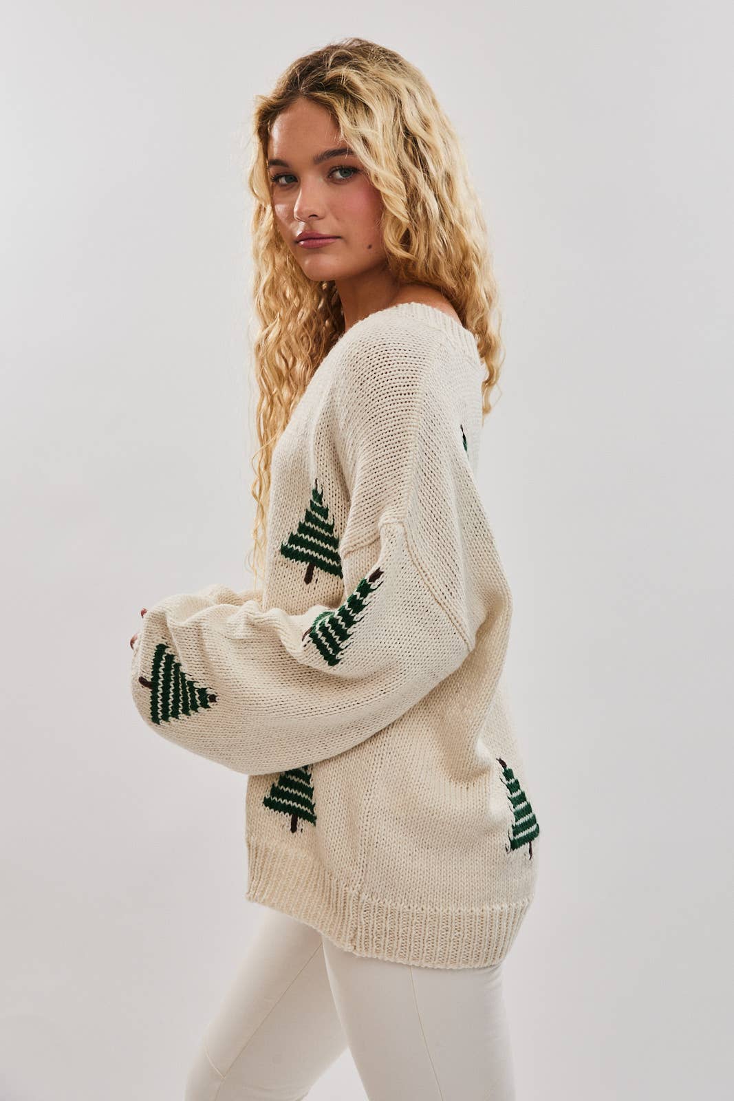 CHUNKY KNIT SWEATER TOP