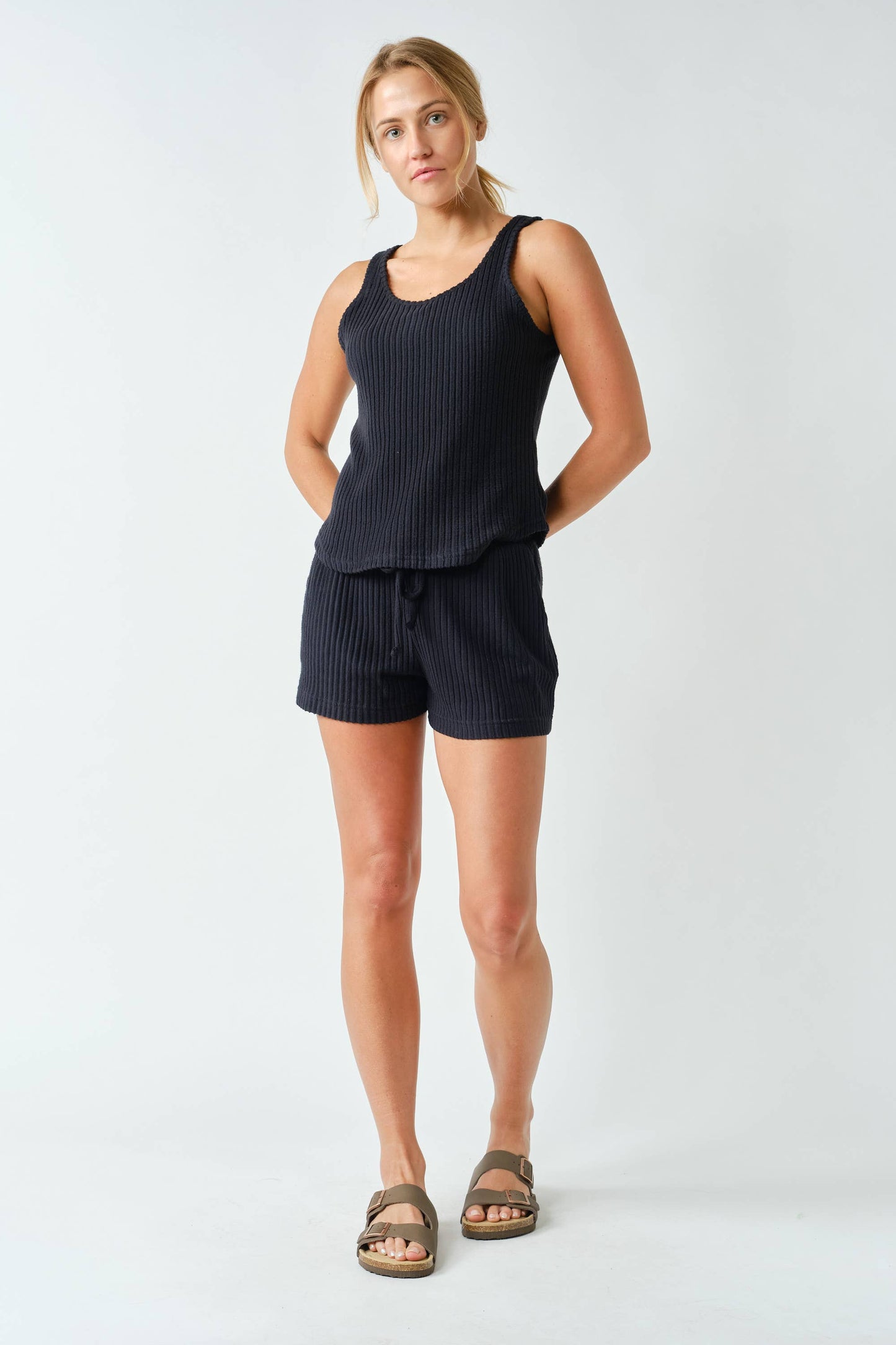 Softcore Ribbed Lounge Tank Top
