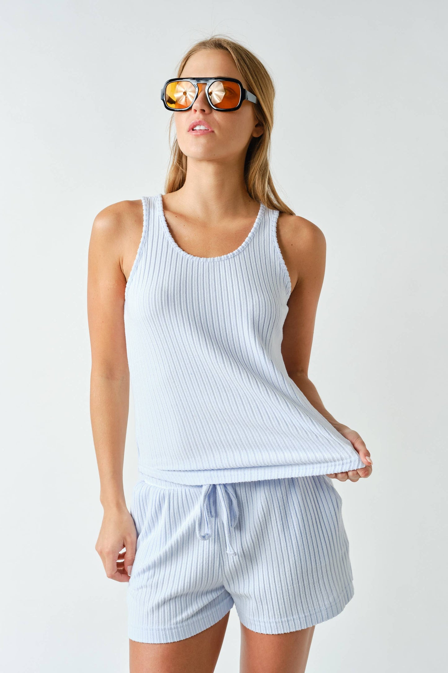 Softcore Ribbed Lounge Tank Top
