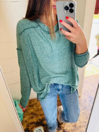 Soft Hi-Low Long Sleeve