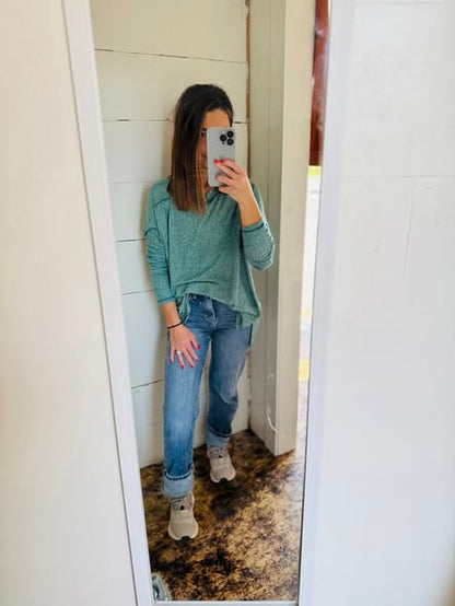 Soft Hi-Low Long Sleeve