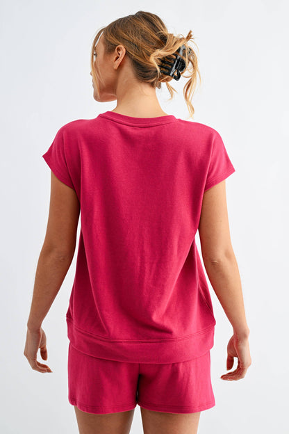 Offset French Terry Core Comfort Set