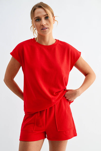 Offset French Terry Core Comfort Set
