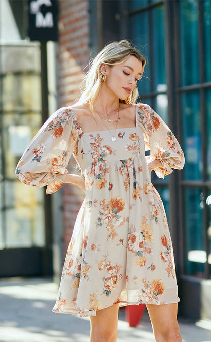Penelope Print Dress
