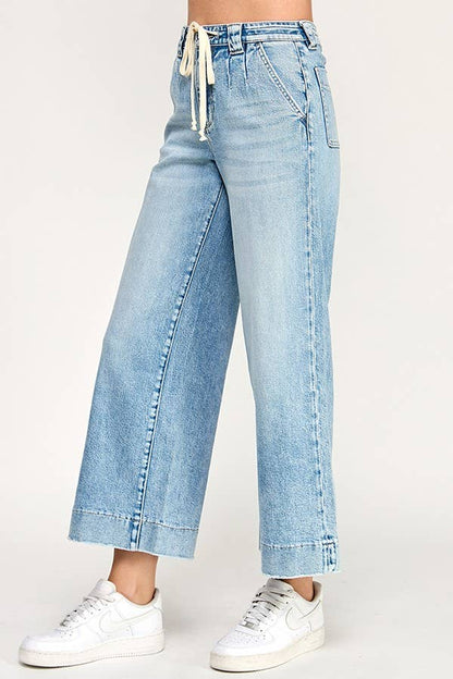 Soft Touch High Rise Wide Leg Trouser