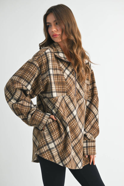 Mya Plaid Shirt