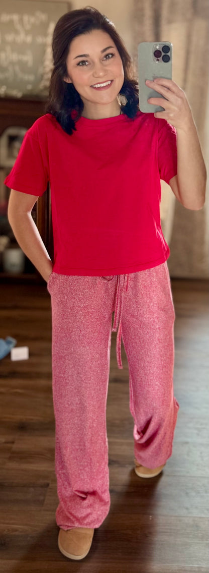 Ruby Cotton Cropped Tee