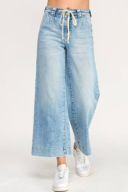 Soft Touch High Rise Wide Leg Trouser