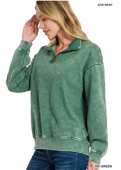 Adeline Zip Pullover