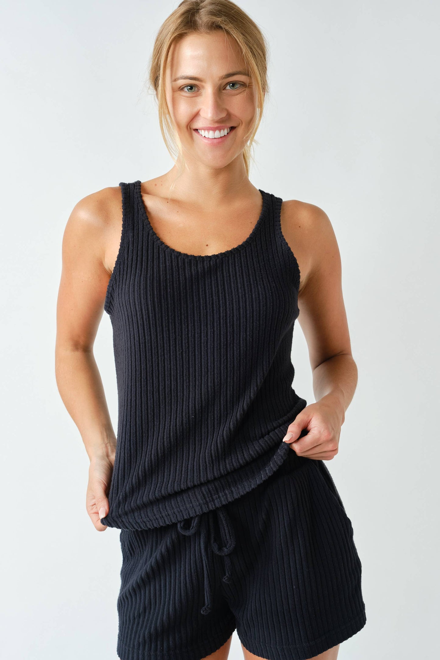 Softcore Ribbed Lounge Tank Top
