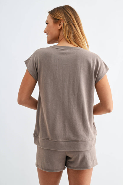 Offset French Terry Core Comfort Set
