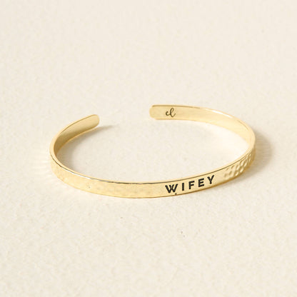 Little Reminder Cuff - Gold/Silver