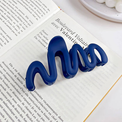 Wavy Large Claw Clips