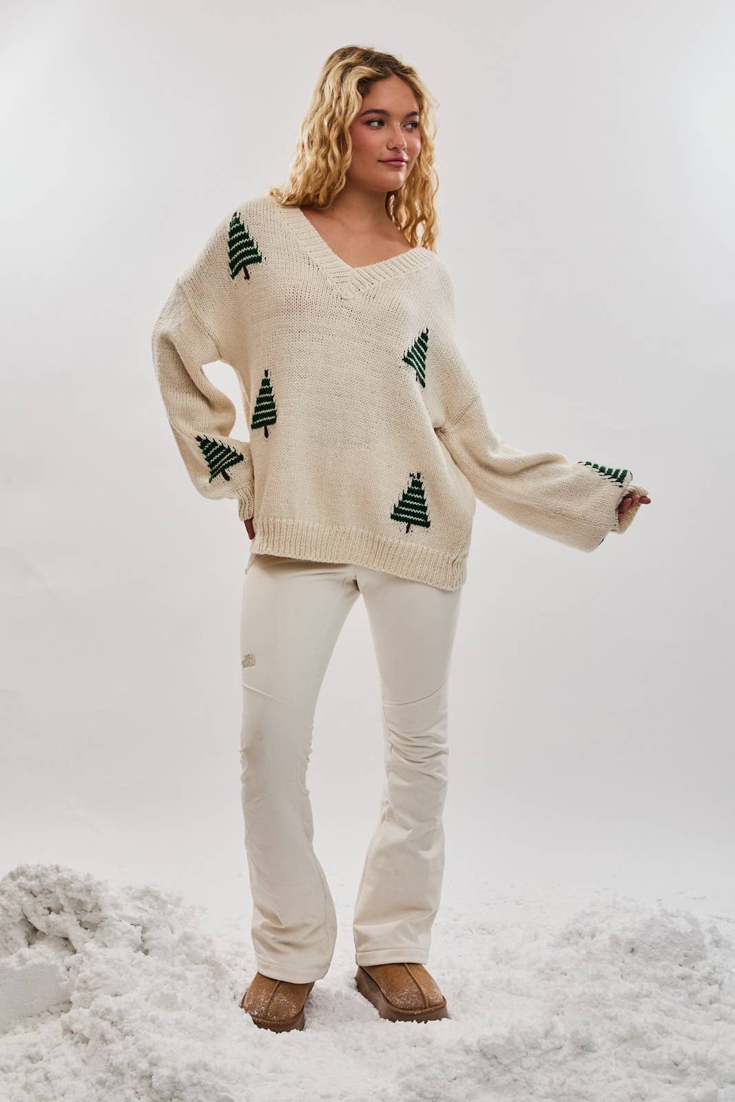 CHUNKY KNIT SWEATER TOP