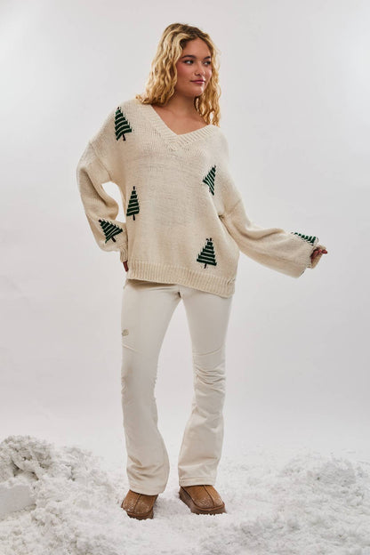 CHUNKY KNIT SWEATER TOP