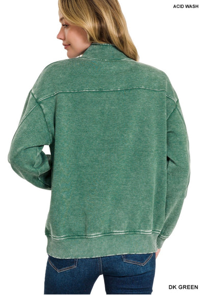 Adeline Zip Pullover