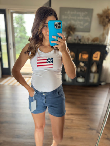 Pocketed Cuffed Shorts