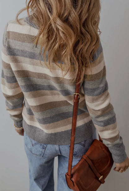Striped Toned Sweater