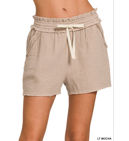 Beachside Gauze Shorts