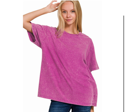 Plum Short Sleeve