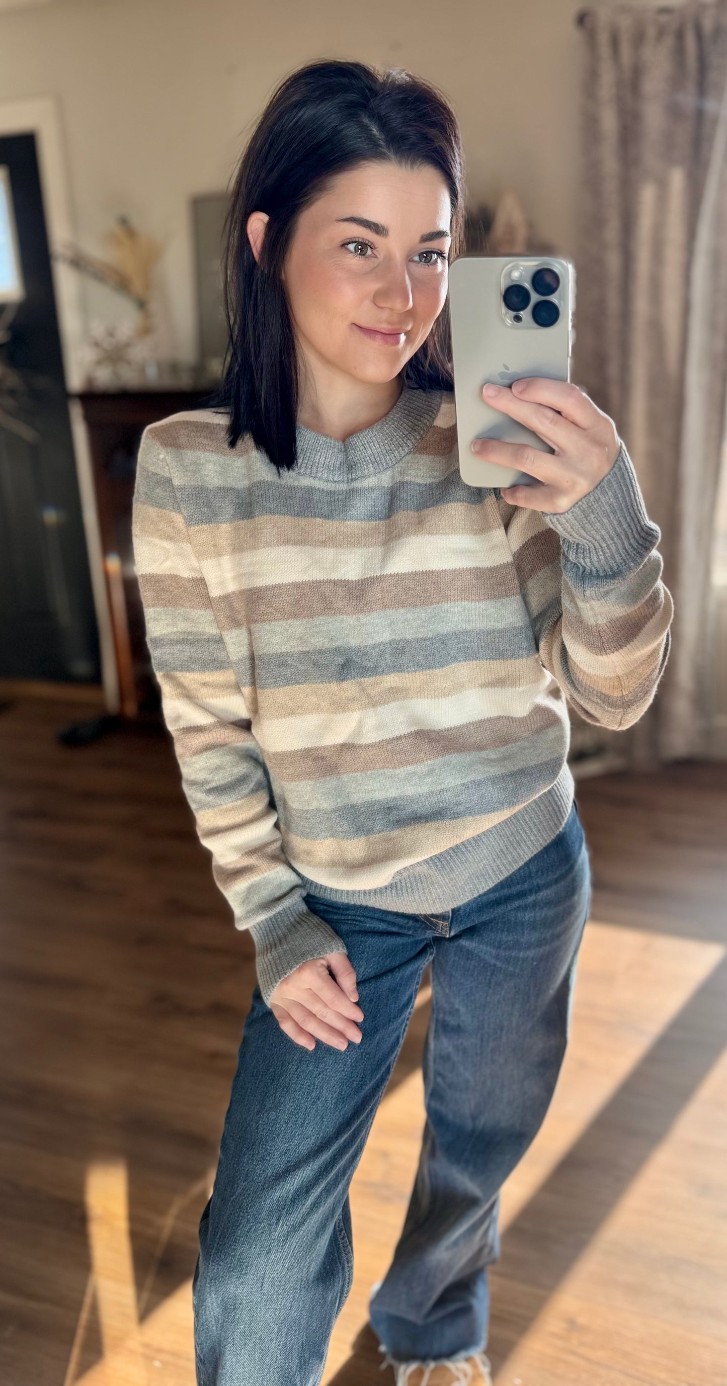 Paityn Colorblock Sweater