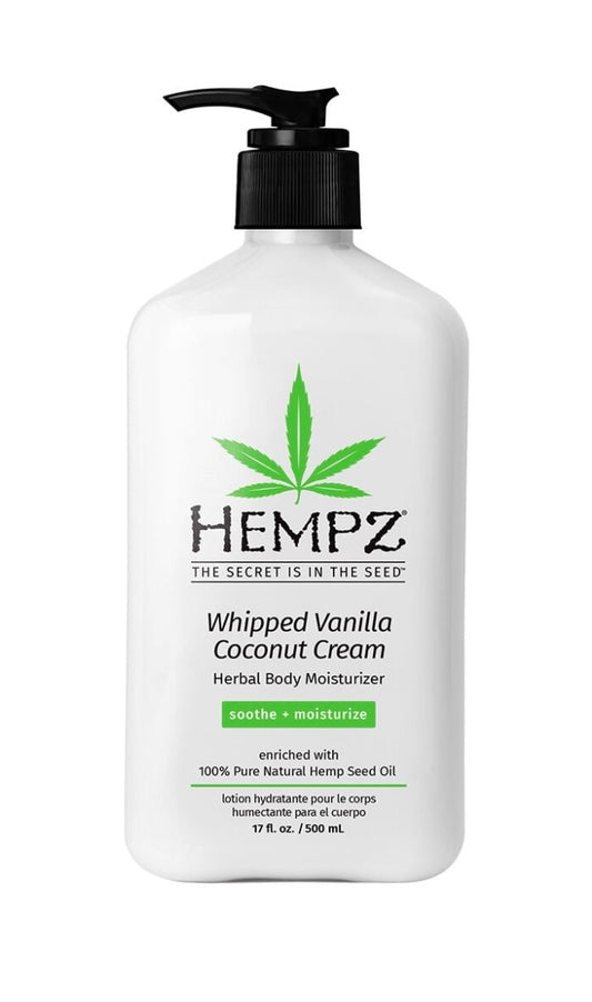 Whipped Vanilla & Coconut Cream
Herbal Body Moisturizer