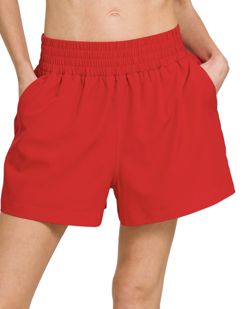 Soft Pocketed Athletic Shorts