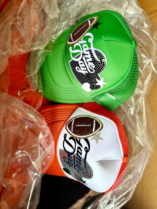 Game Day Football Patch Trucker Hat