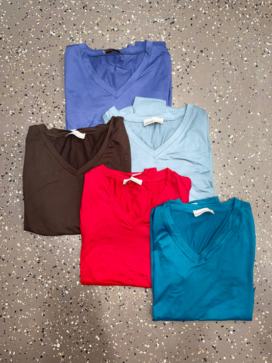 Aspen Long Sleeve V-Neck