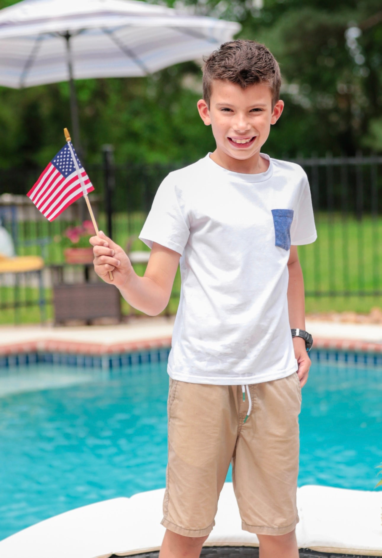 Kids All Star Pocket Tee