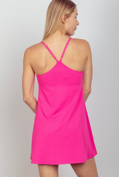 Active Dress with Unitard Liner