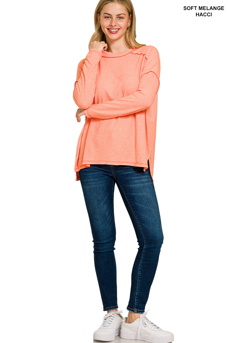 Soft Hi-Low Long Sleeve