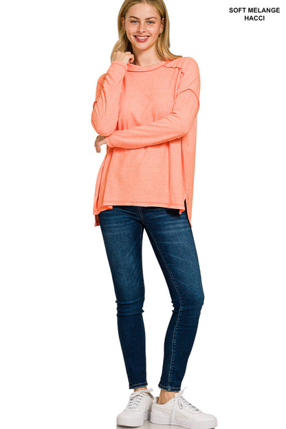Soft Hi-Low Long Sleeve