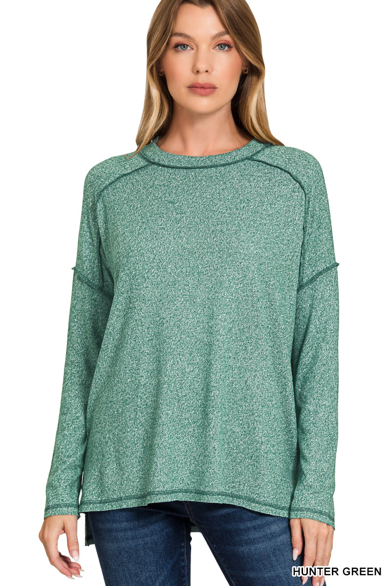 Soft Hi-Low Long Sleeve