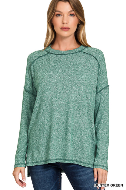 Soft Hi-Low Long Sleeve