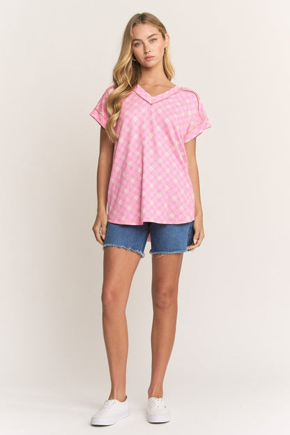 Checkered Top