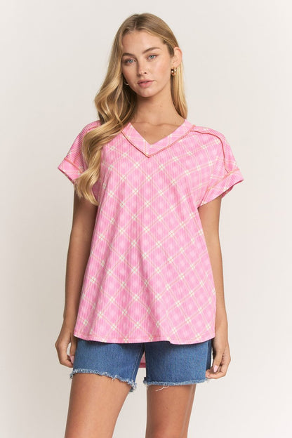 Checkered Top